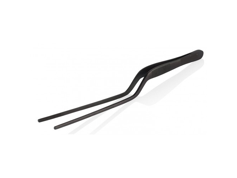 Pinza ACERO inoxidable, para emplatar, modelo Z, 20cm, COLOR Negro 2