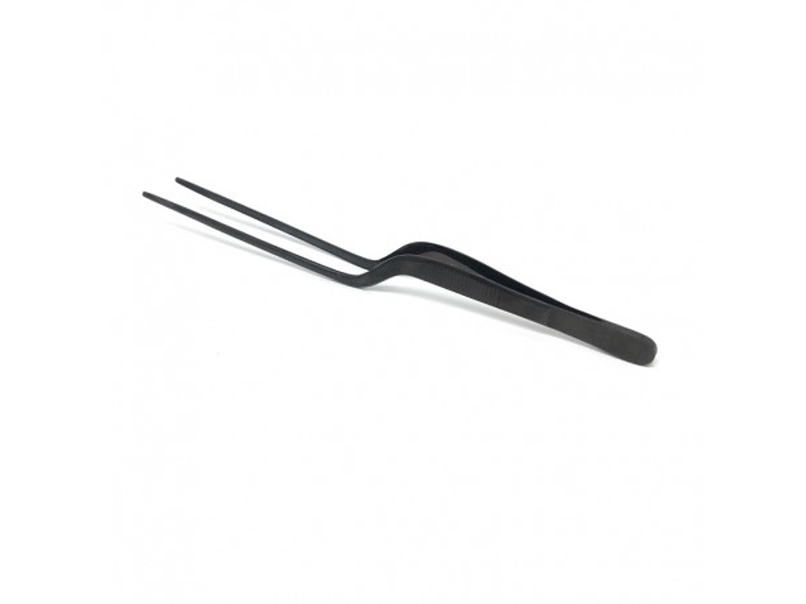 Pinza ACERO inoxidable, para emplatar, modelo Z, 20cm, COLOR Negro 1