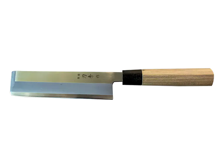 Cuchillo Usuba. Cuadrado. Acero MoVa. Para Zurdos. Hoja 180 mm. 1