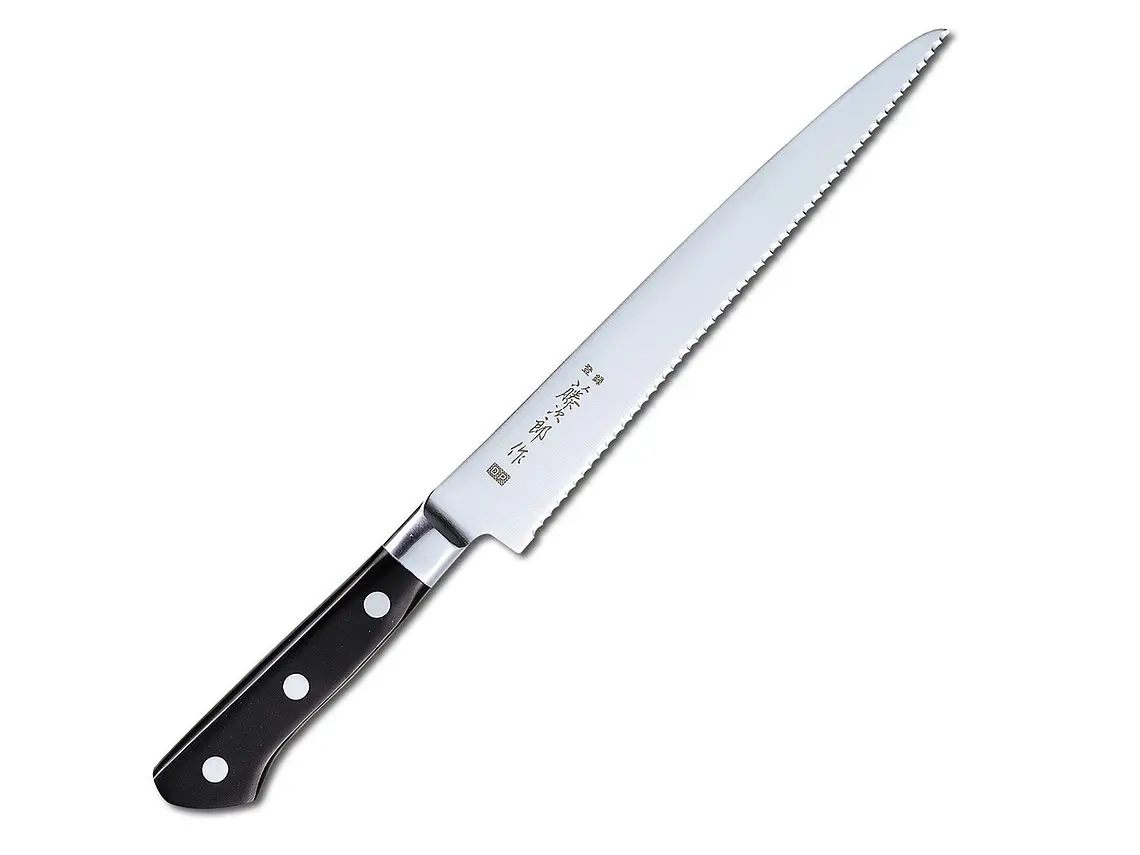 Cuchillo para Pan. Acero VG10. hoja 215 mm. 1