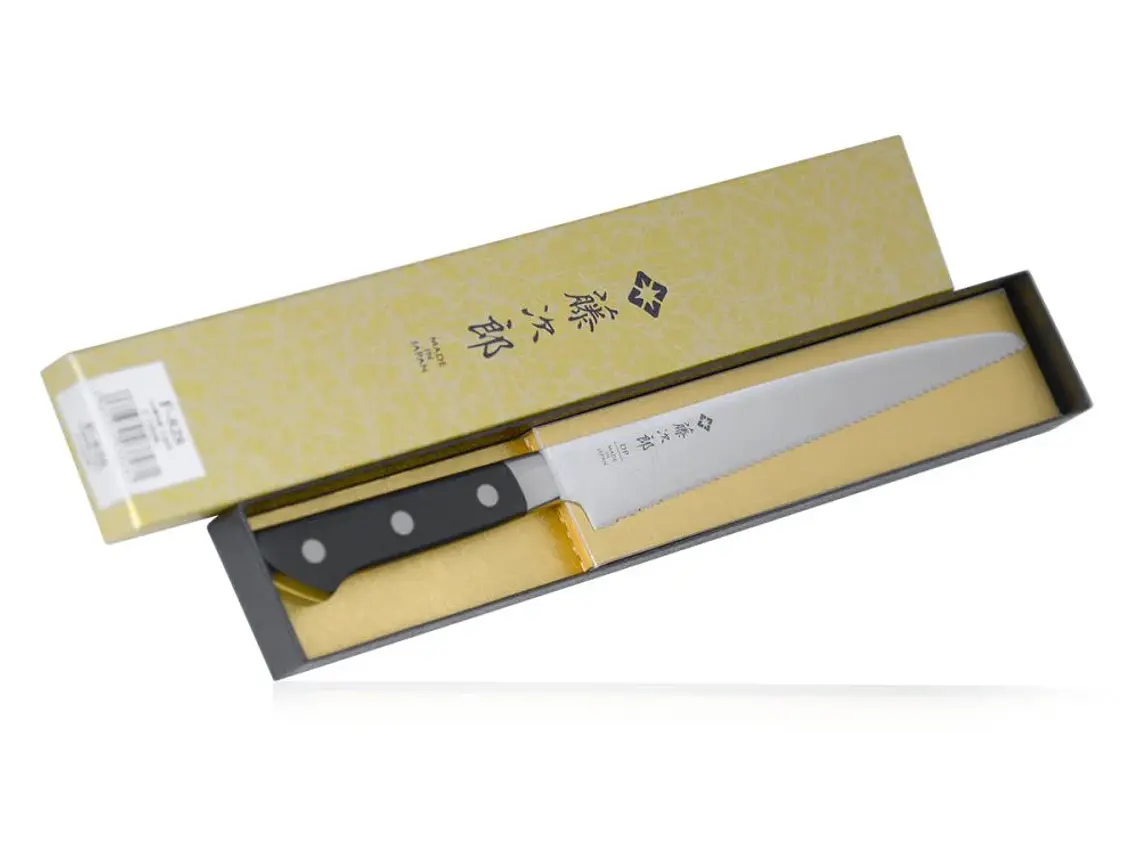 Cuchillo para Pan. Acero VG10. hoja 215 mm. 2