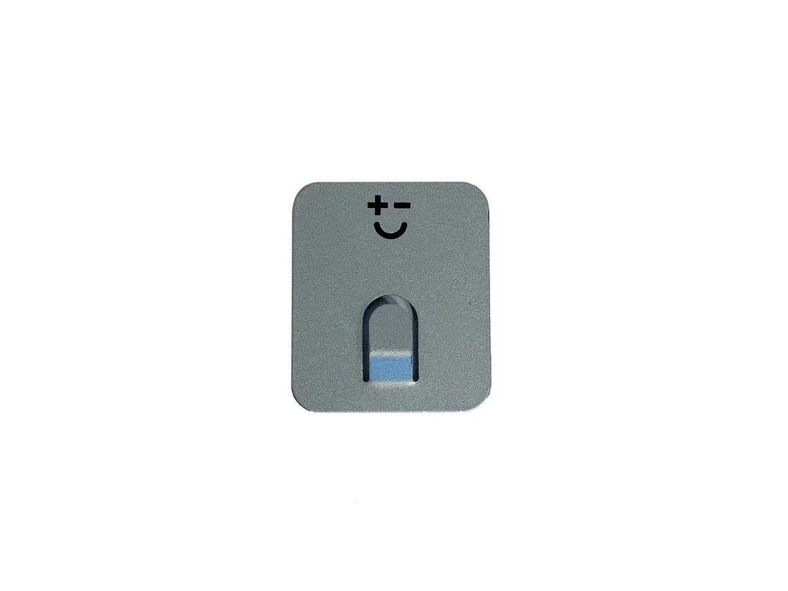 Ganchos magnéticos. Plateados. 2 unidades. 2