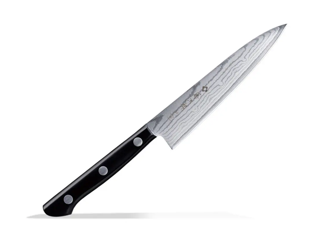 Cuchillo Petty. Acero Damasco. Hoja 135 mm. 1