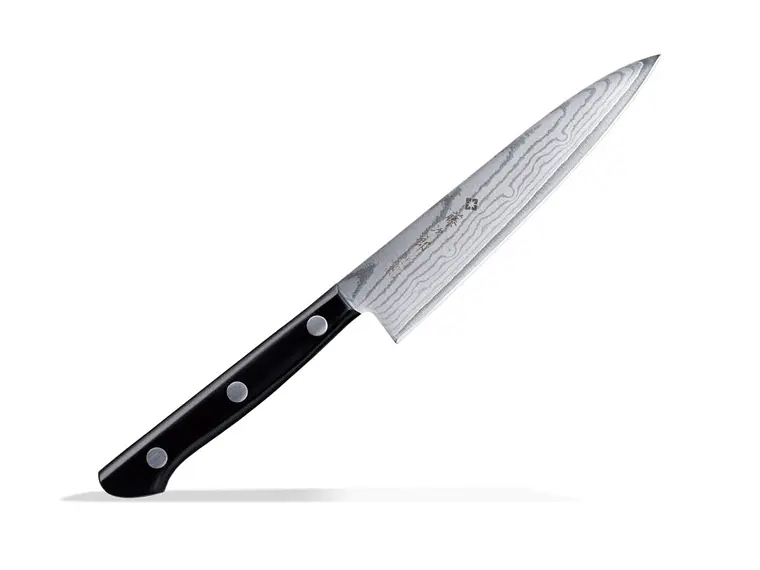 Cuchillo Petty. Acero Damasco. Hoja 135 mm. 1