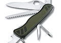 Victorinox Swiss Army Soldier Knife Herramienta Multiuso, Negro con verde