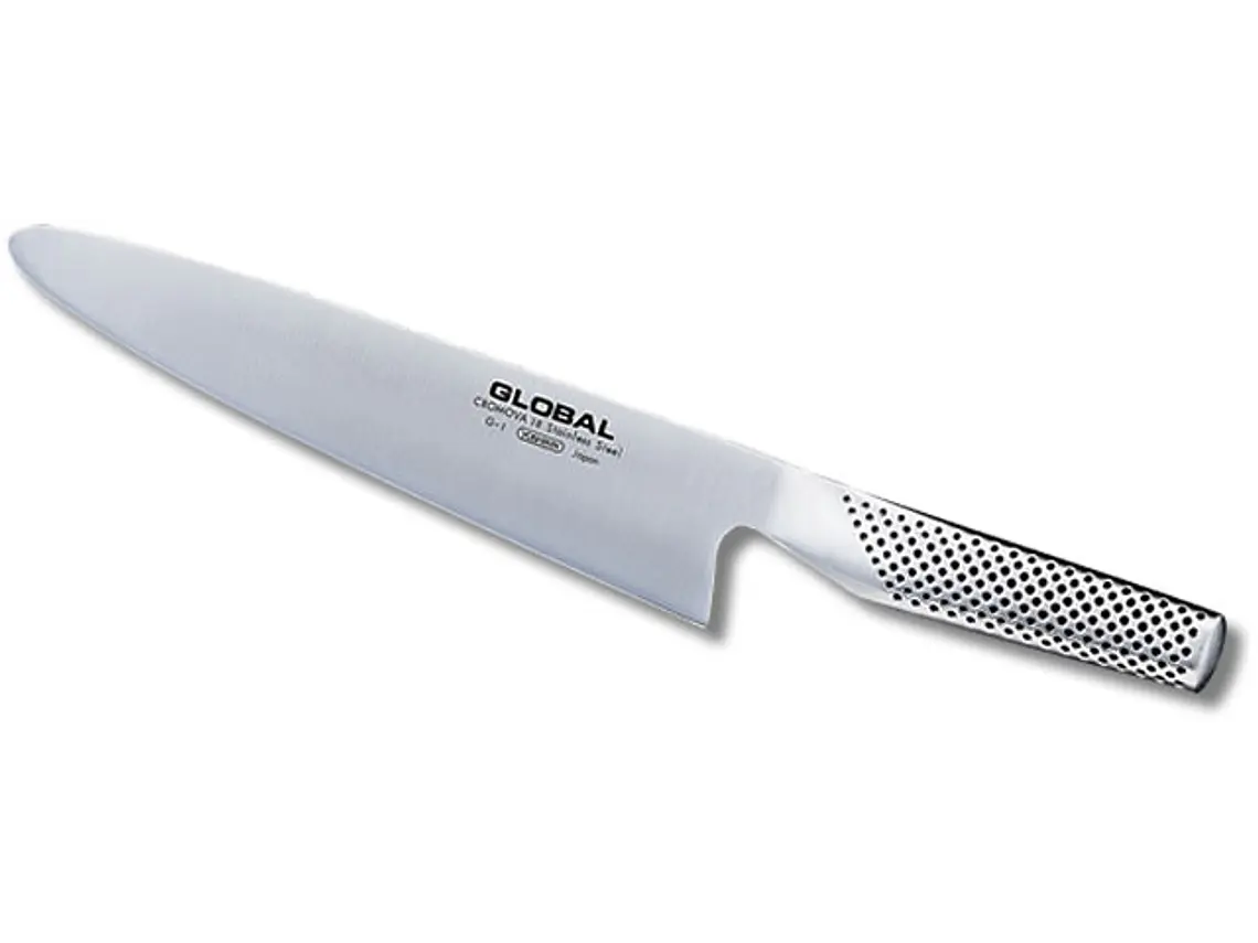 Cuchillo Rebanador. Trinchar. Punta redonda. Hoja 210 mm. 1