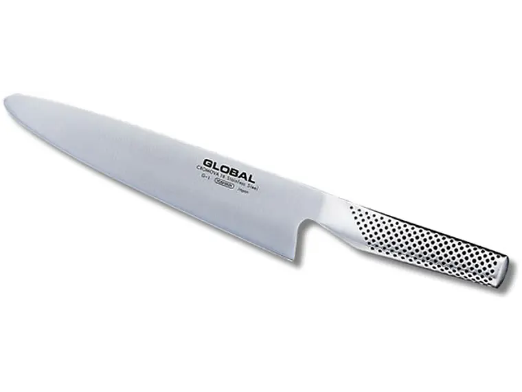 Cuchillo Rebanador. Trinchar. Punta redonda. Hoja 210 mm. 1