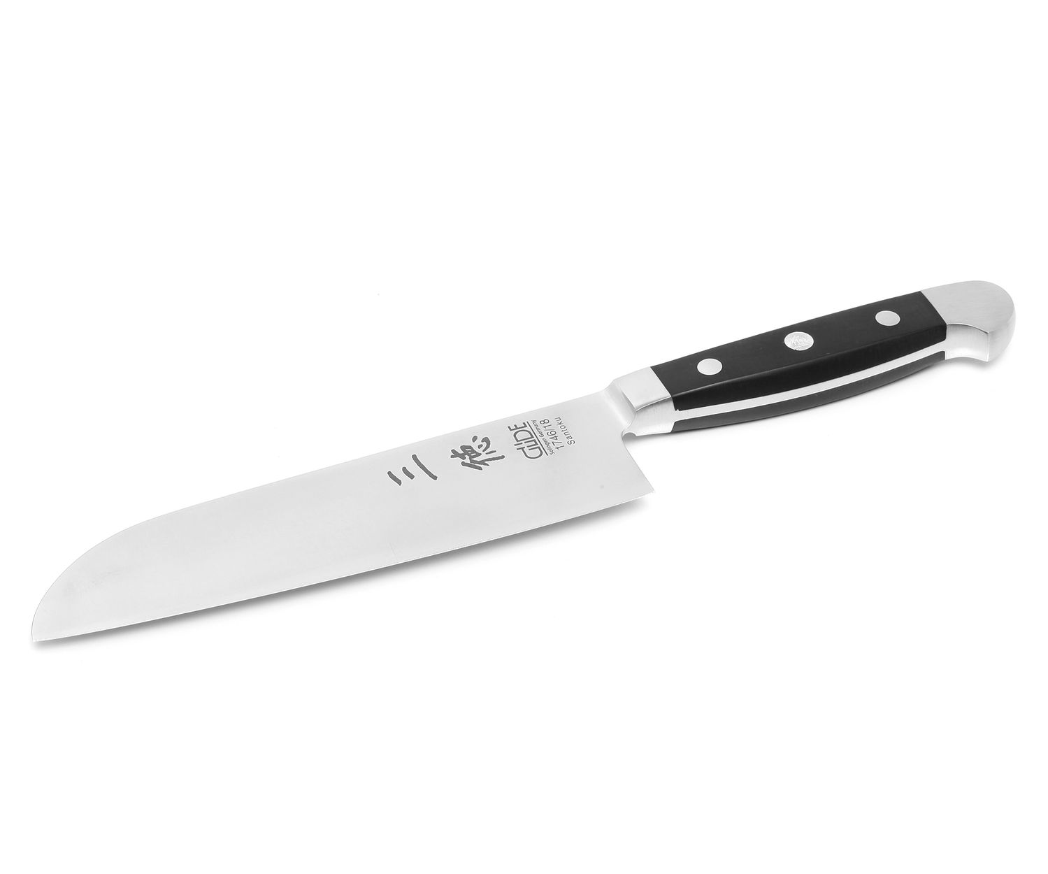 Cuchillo Santoku. Hoja 180 mm.