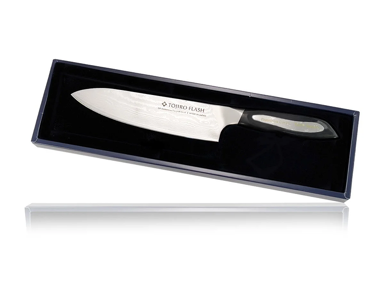 Cuchillo de Chef. Acero Damasco 63 Capas. Hoja 180 mm.  4