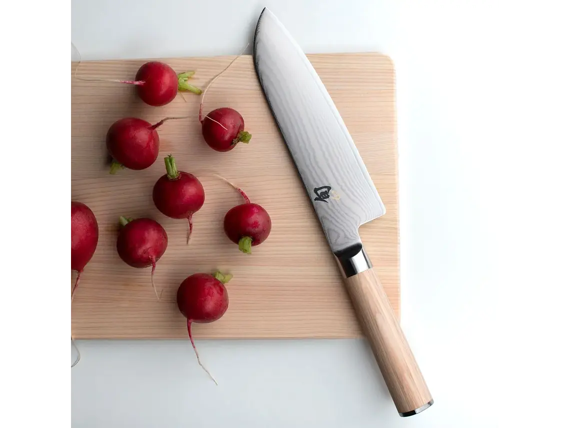 Cuchillo Santoku. Acero Damasco. Hoja 178 mm. 4