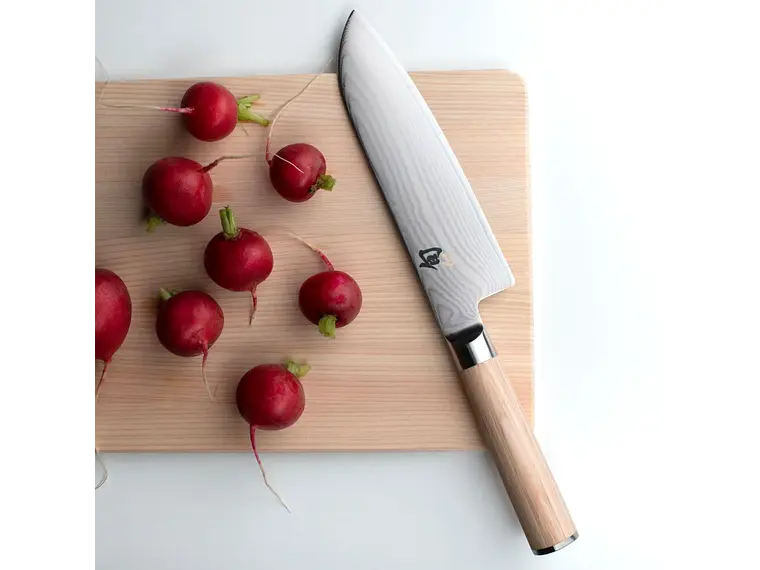 Cuchillo Santoku. Acero Damasco. Hoja 178 mm. 4