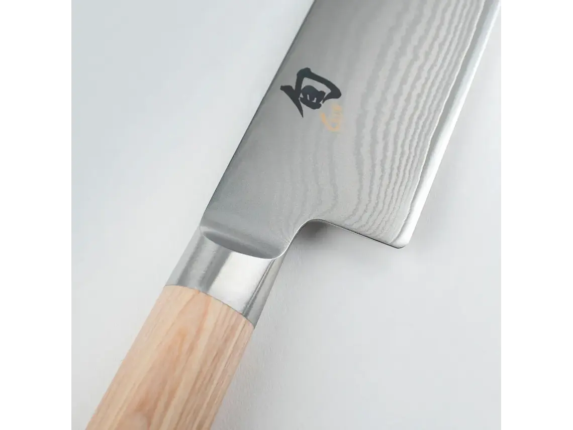 Cuchillo Santoku. Acero Damasco. Hoja 178 mm. 2