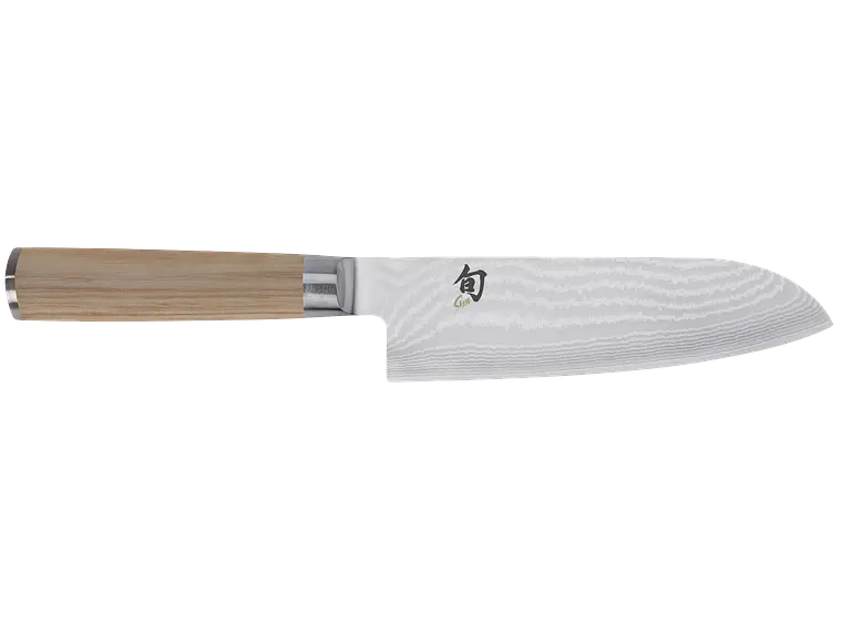 Cuchillo Santoku. Acero Damasco. Hoja 178 mm. 1
