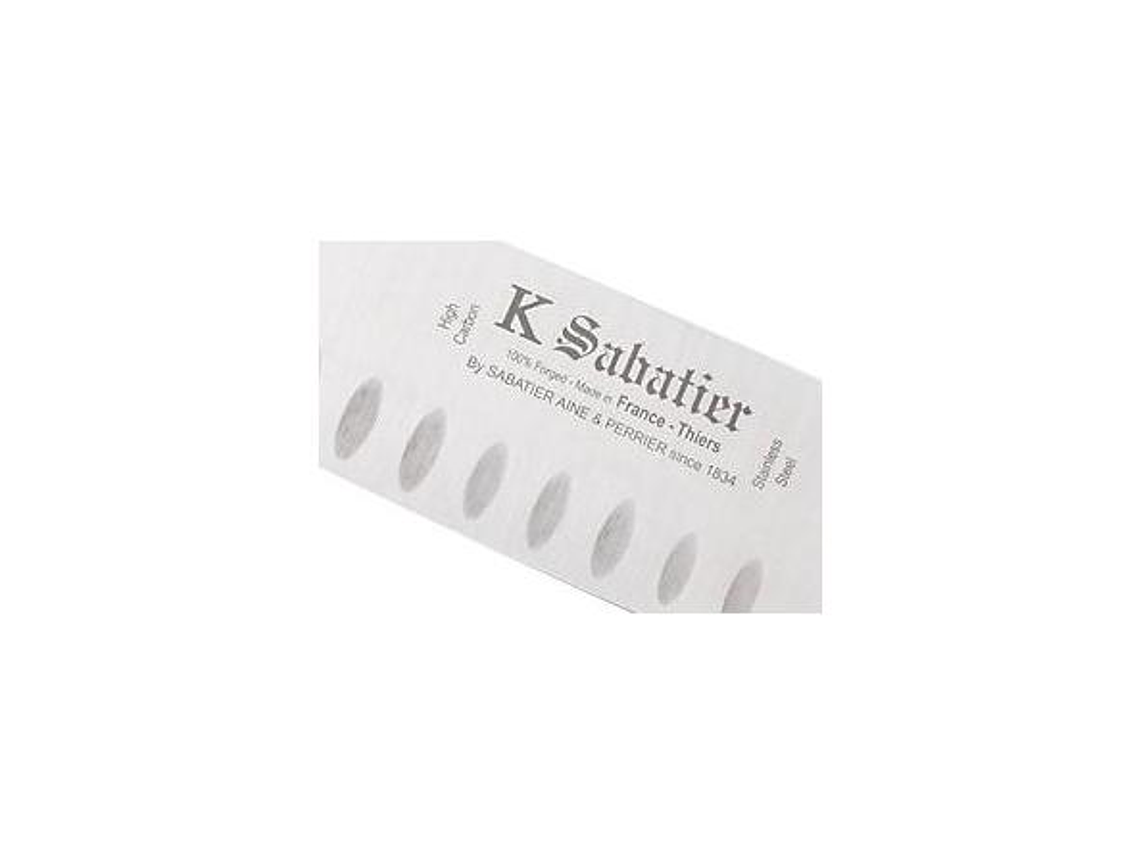 Sabatier, CUISINE/ORIENTAL, Santoku Alveolado,  acero inoxidable, 170 mm 3