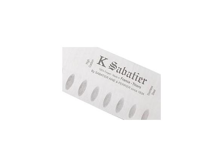 Sabatier, CUISINE/ORIENTAL, Santoku Alveolado,  acero inoxidable, 170 mm 3