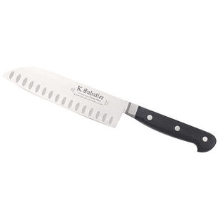 Sabatier, CUISINE/ORIENTAL, Santoku Alveolado,  acero inoxidable, 170 mm