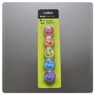 Bisbell imanes para refrigerador (5 u)