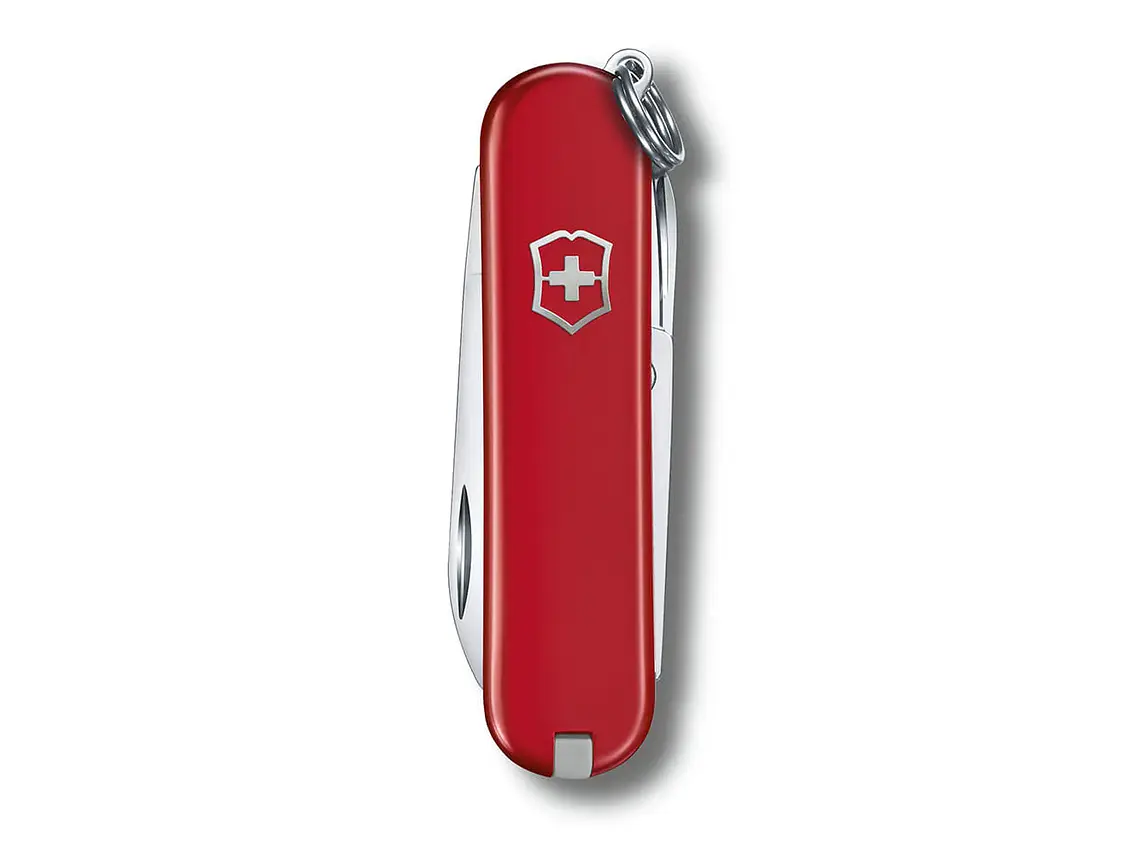 Navaja Plegable Classic SD. Rojo. 7 funciones. Hoja 4,5 cm.  3