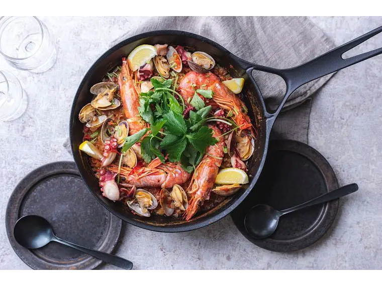 Sartén Fierro Forjado. Diametro 28 cm. 3