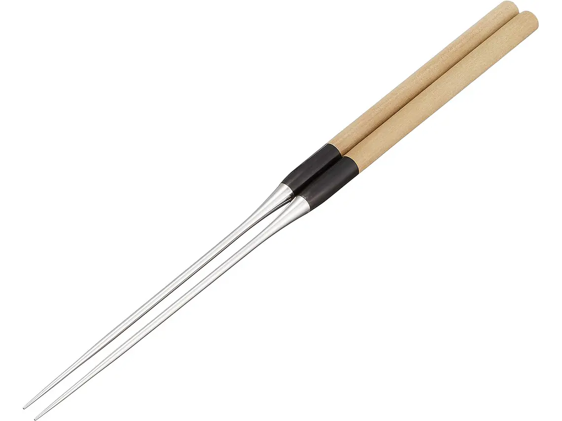 Palillos para servir. Mango de Cuerno de Búfalo. Largo 280 mm. 1