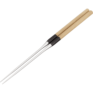 Endo Shoji Palillos de rueda de porciones (Buffalo Katsura con patrón) 135 mm 