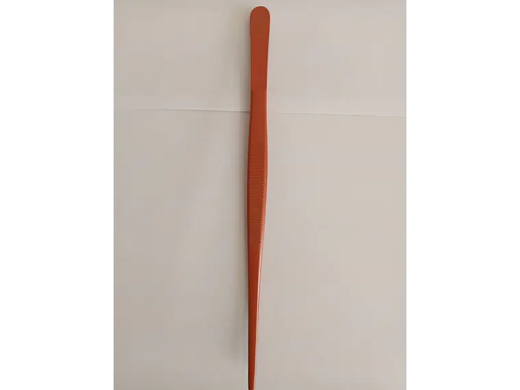 Pinza para Emplatar Recta. Naranjo. 20 cm. 2
