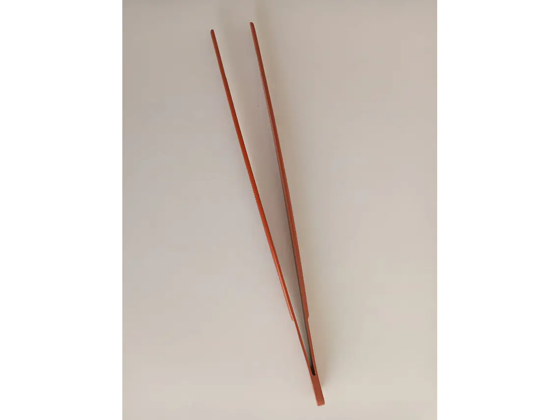 Pinza para Emplatar Recta. Naranjo. 20 cm. 1