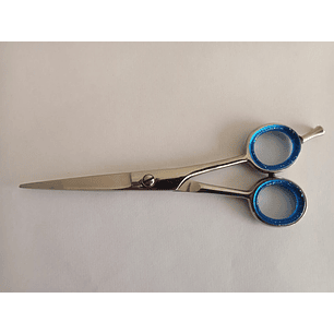 Tijeras para estilista profesional con azul brillante 15 cm