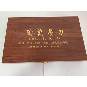 Set 2 cuchillos y pelador de cerámica. Japonés.