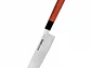 Cuchillo Nakiri. Mango madera Palo Rosa. Hoja 172 mm. - Miniatura 1