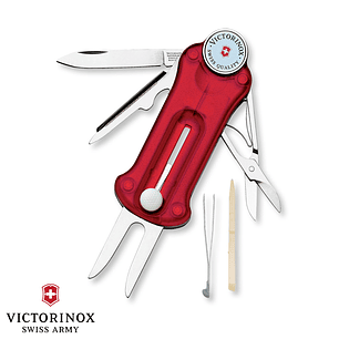 Victorinox Golf Tool Rojo Transparente