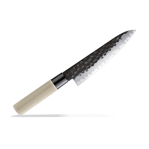 TOJIRO , DP  Hammered Finish w/ wood handle, Chef Knife, 180mm (F-1114)