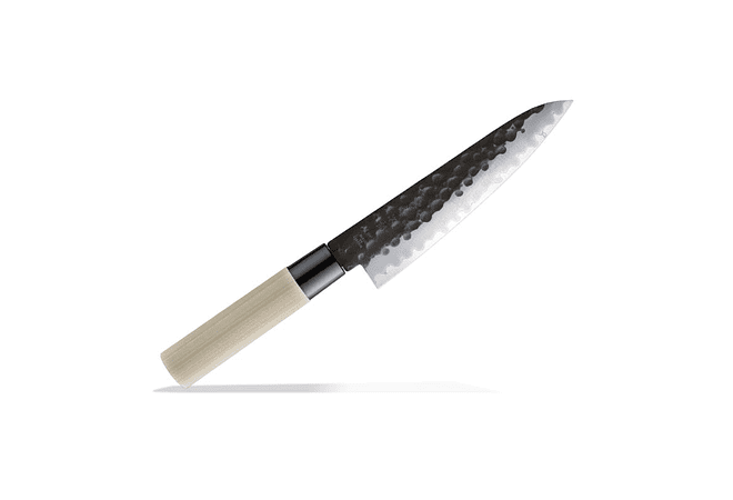 TOJIRO , DP  Hammered Finish w/ wood handle, Chef Knife, 180mm (F-1114)