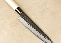 TOJIRO DP  Hammered Finish w/wood handle, CHEF, 210mm (F-1115)