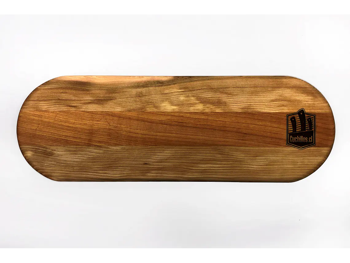Tabla de Queso. Madera de Lenga. Ovalada. 36 x 12 cm. 1
