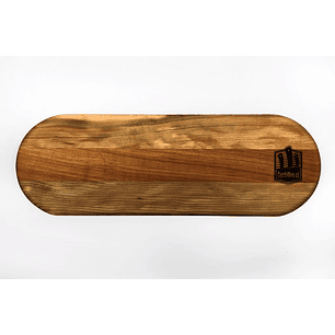 TABLA MADERA, Queso, Linea Circular, 100%FCS, LENGA