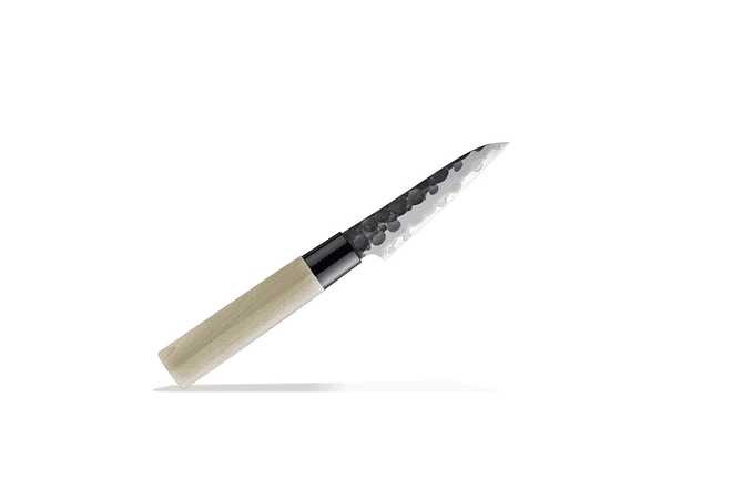 TOJIRO DP  Hammered Finish w/wood handle, PETTY  (F-1110)