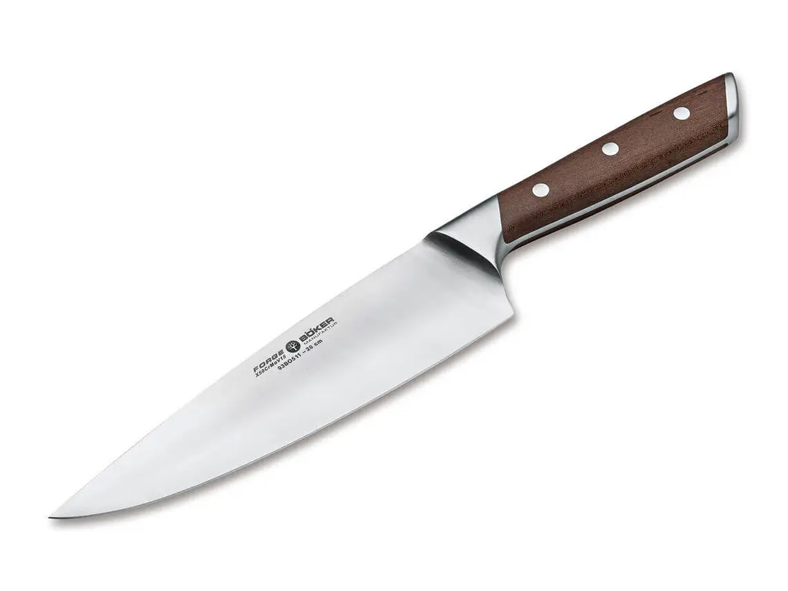 Cuchillo de Chef. Mango Madera de Arce. Hoja 200 mm. 1