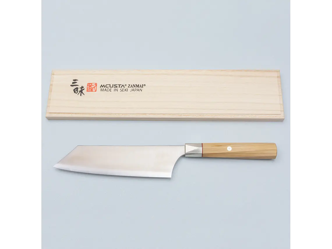 Cuchillo Bunka. Acero Aogami. Hoja 180 mm. 2