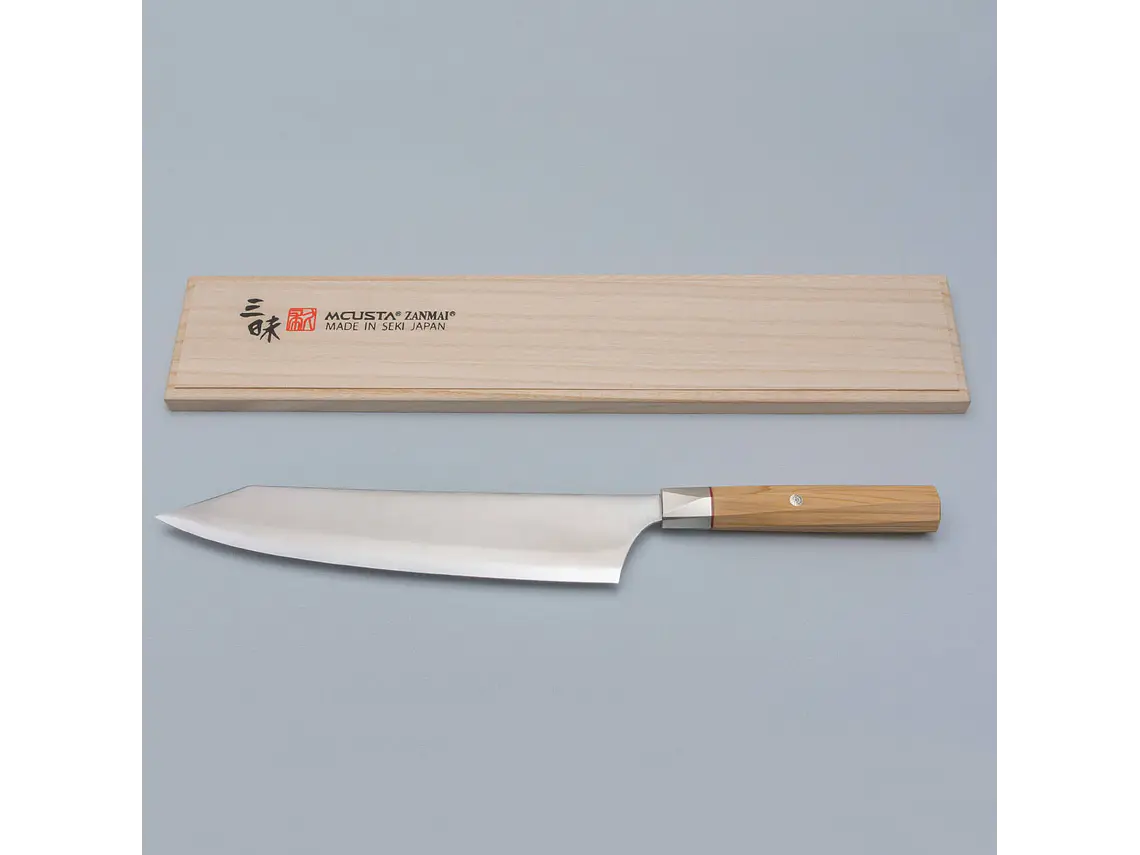 Cuchillo Gyuto. Acero Aogami. Hoja 240 mm.  2