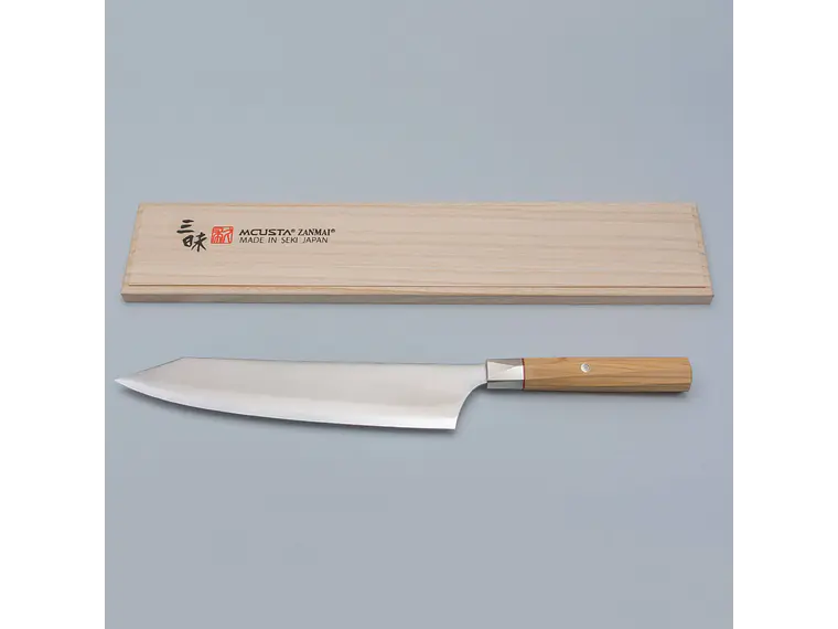 Cuchillo Gyuto. Acero Aogami. Hoja 240 mm.  2
