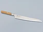Cuchillo Sujihiki. Acero Aogami. Hoja 240 mm. - Miniatura 3