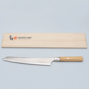 Mcusta Zanmai, cuchillo Sujihiki hoja 240 mm