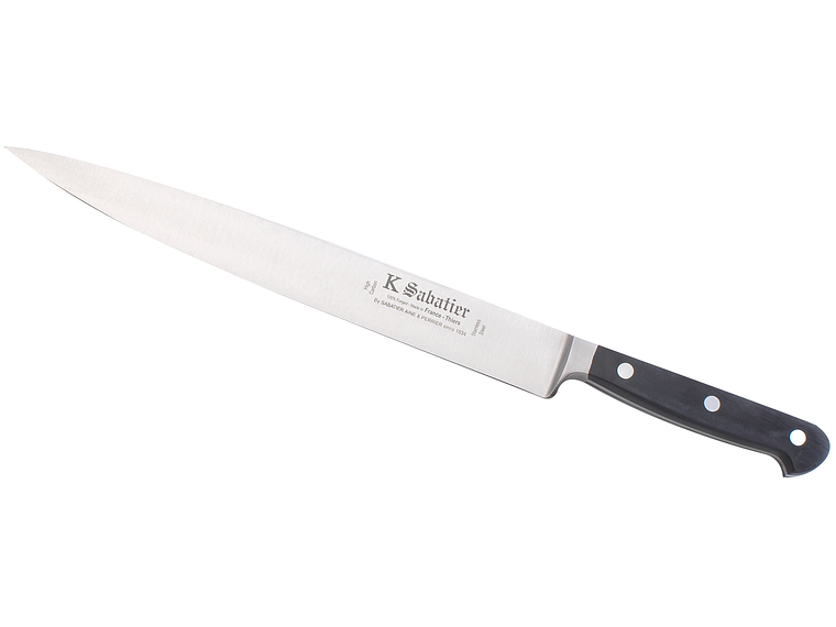 Cuchillo Rebanador. Trinchar. Alto en Carbono. Hoja 200 mm. 1