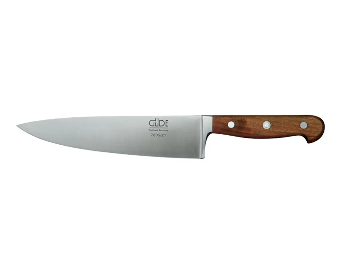 Cuchillo de Chef. Mango Madera de Ciruelo. Hoja 210 mm. 1