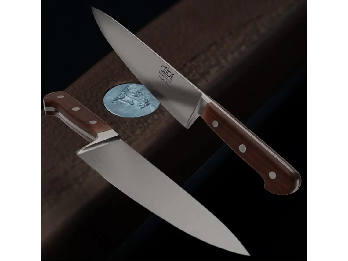Cuchillo de Chef. Mango Madera de Ciruelo. Hoja 210 mm. 4