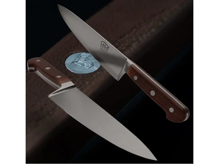 Cuchillo de Chef. Mango Madera de Ciruelo. Hoja 210 mm. 4