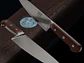 Cuchillo de Chef. Mango Madera de Ciruelo. Hoja 210 mm. - Miniatura 4