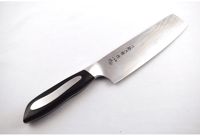 TOJIRO DP, Flash series, Acero Damascus, NAKIRI, Vegetable 180mm (FF-VE180)  | Cuchillos.cl