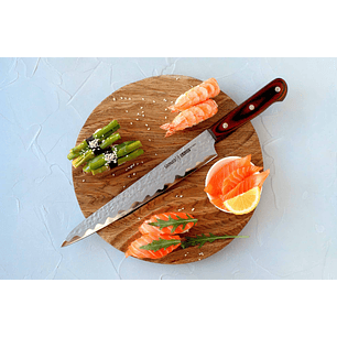 SAMURA KAIJU. Cuchillo Yanagiba. Hoja 240 mm.